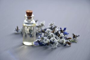 Sais de banho de aromaterapia